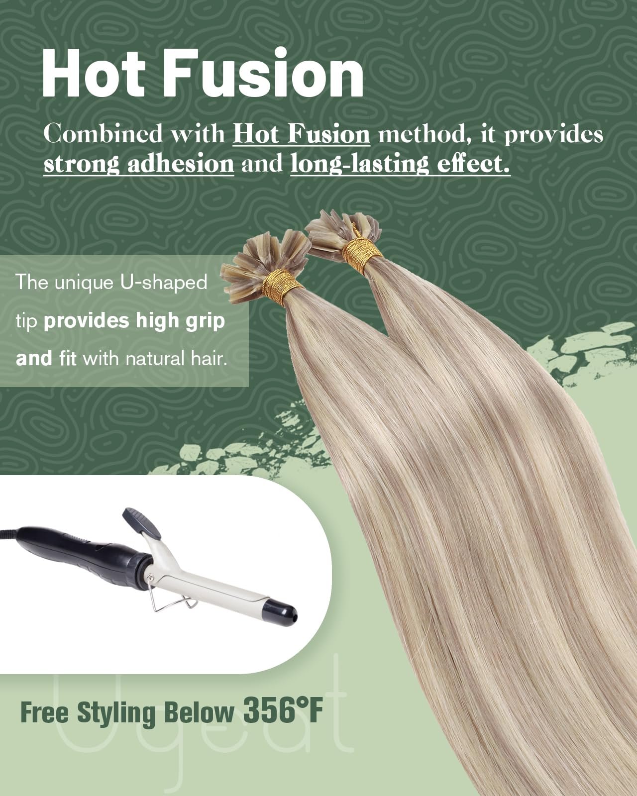 71ORVO5keeL.jpg Ugeat Utips Human Hair Extensions - Image 4
