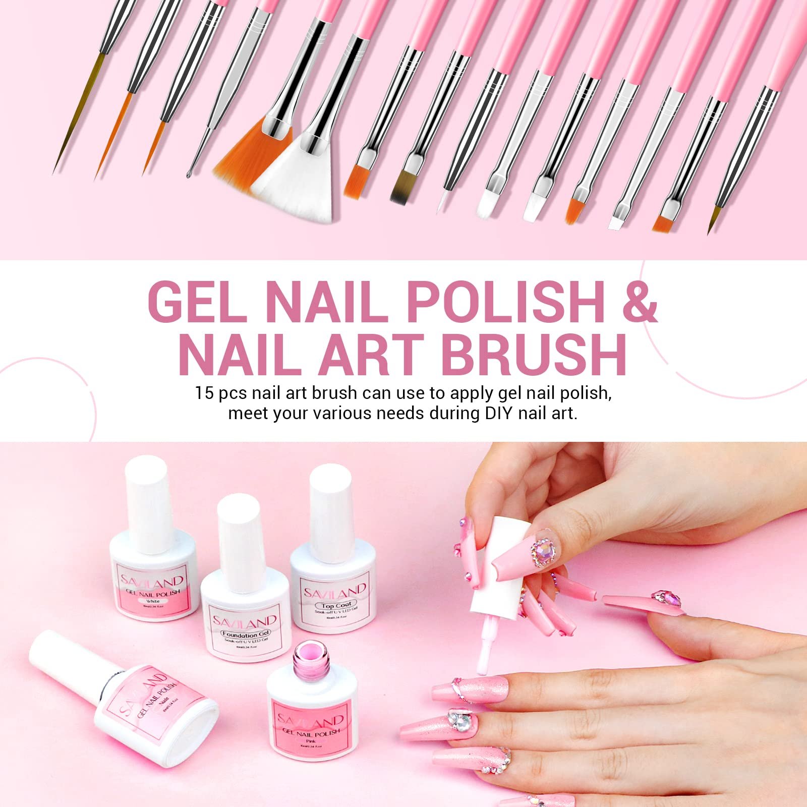 71Oc7PuLFRL.jpg Professional Acrylic Nail Kit - Image 4