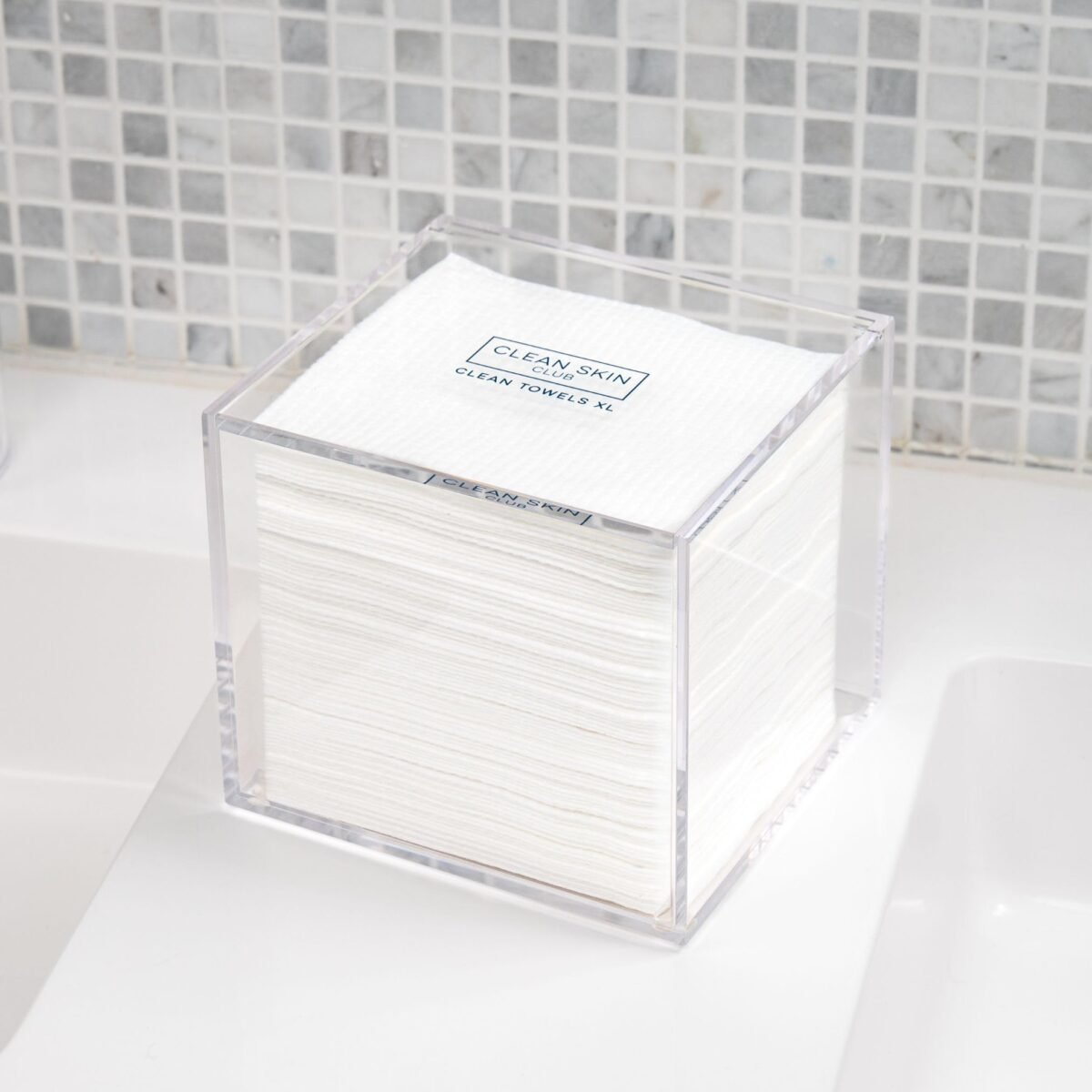 Transparent Acrylic Towel Container - Image 7