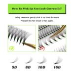 1000 Count 8D Premade Lash Fans - Image 5