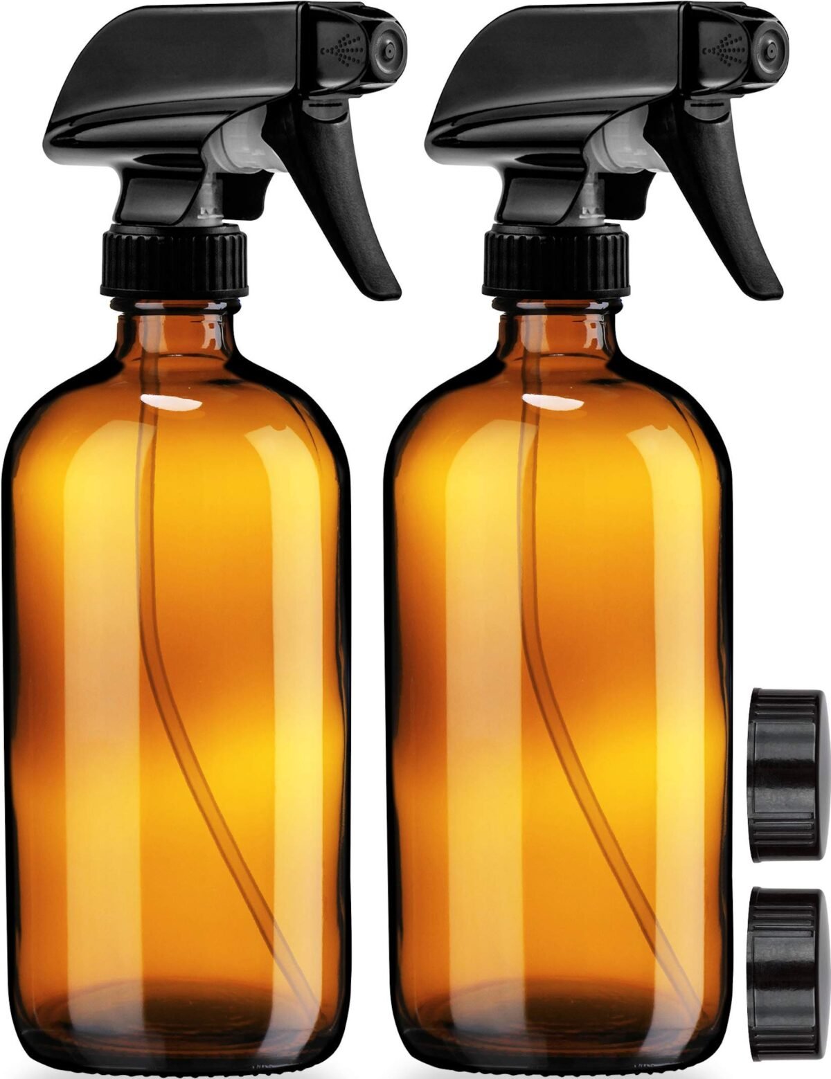 Sally's Amber Glass Spray Bottles - Image 1