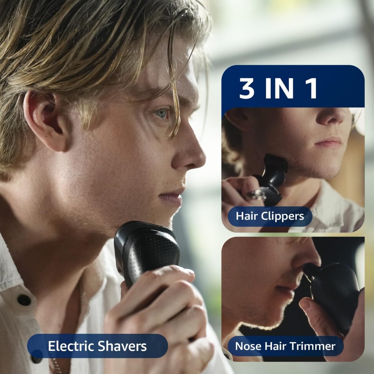 Rategist 3-in-1 Cordless Electric Razor - Image 3