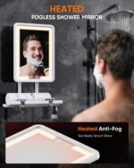 Heated Shower Mirror Anti-Fog - Image 3