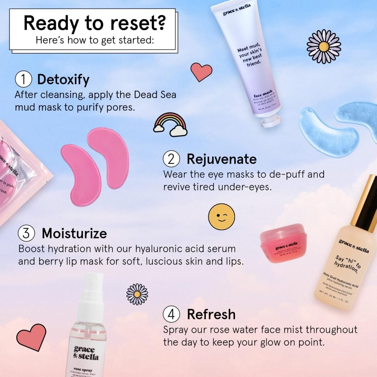 Grace & Stella Skin Care Set - Image 7