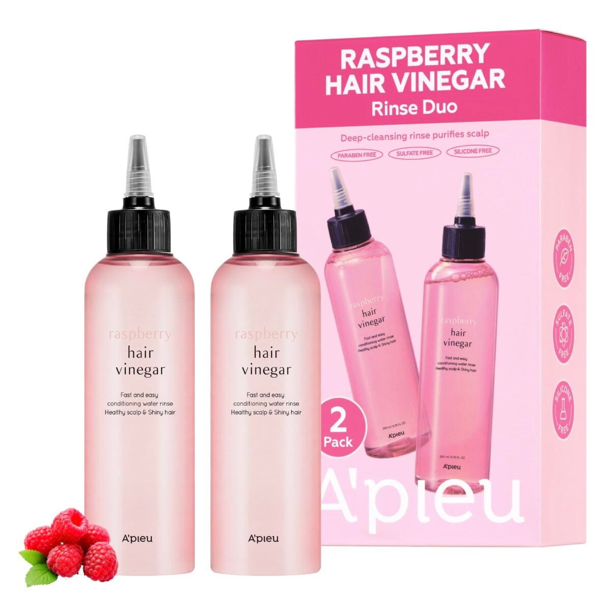 A'PIEU Hair Vinegar Duo Set - Image 1