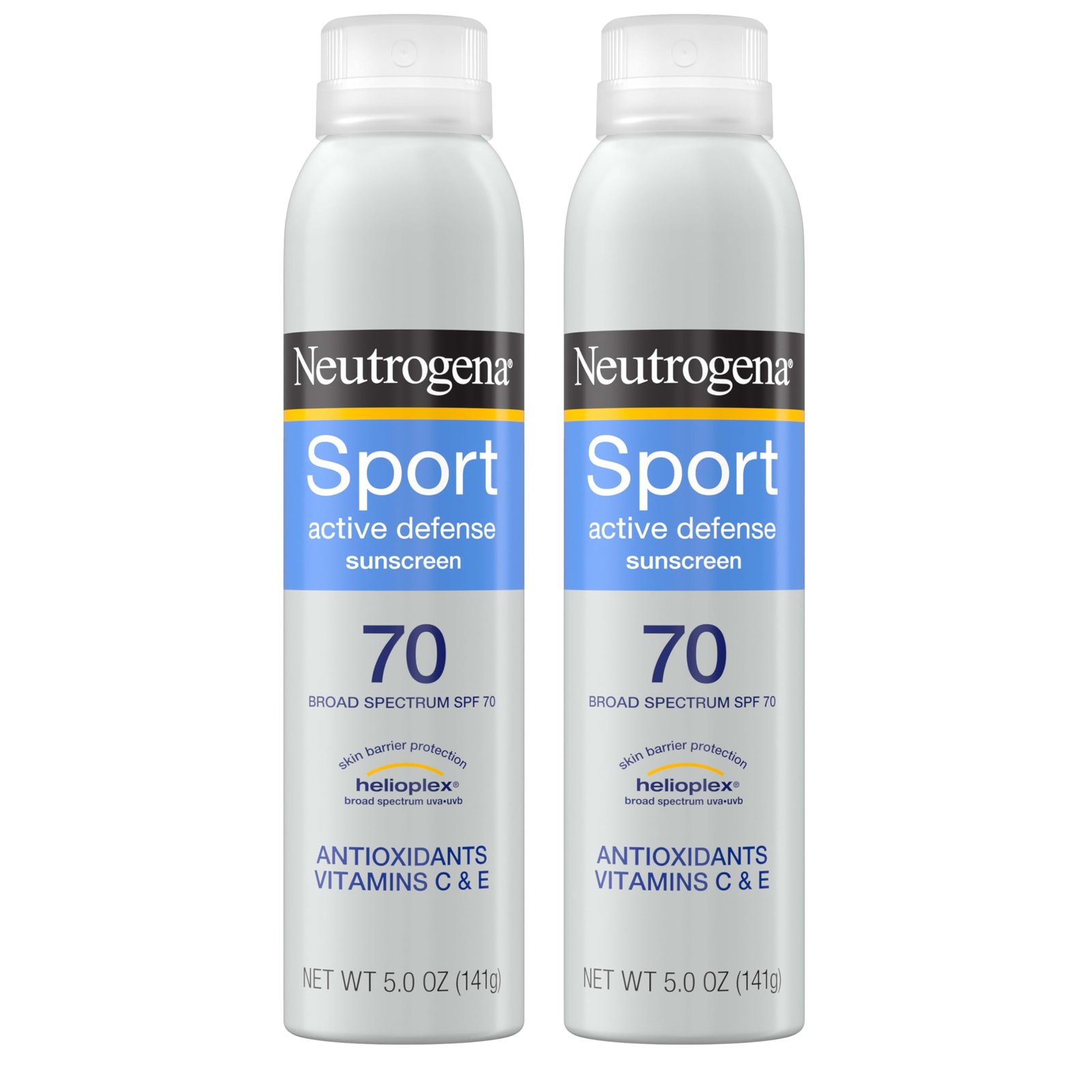 71cuAXhGanL.jpg Neutrogena SPF 70 Sport Sunscreen Spray - Image 1