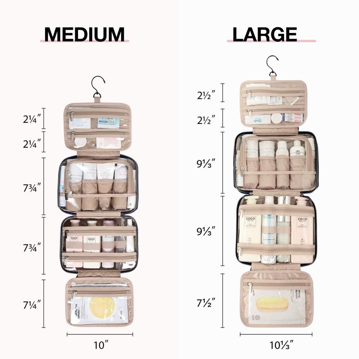 BAGSMART Travel Toiletry Organizer - Image 5
