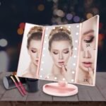 WEILY Tri-Fold LED Makeup Mirror - Image 5