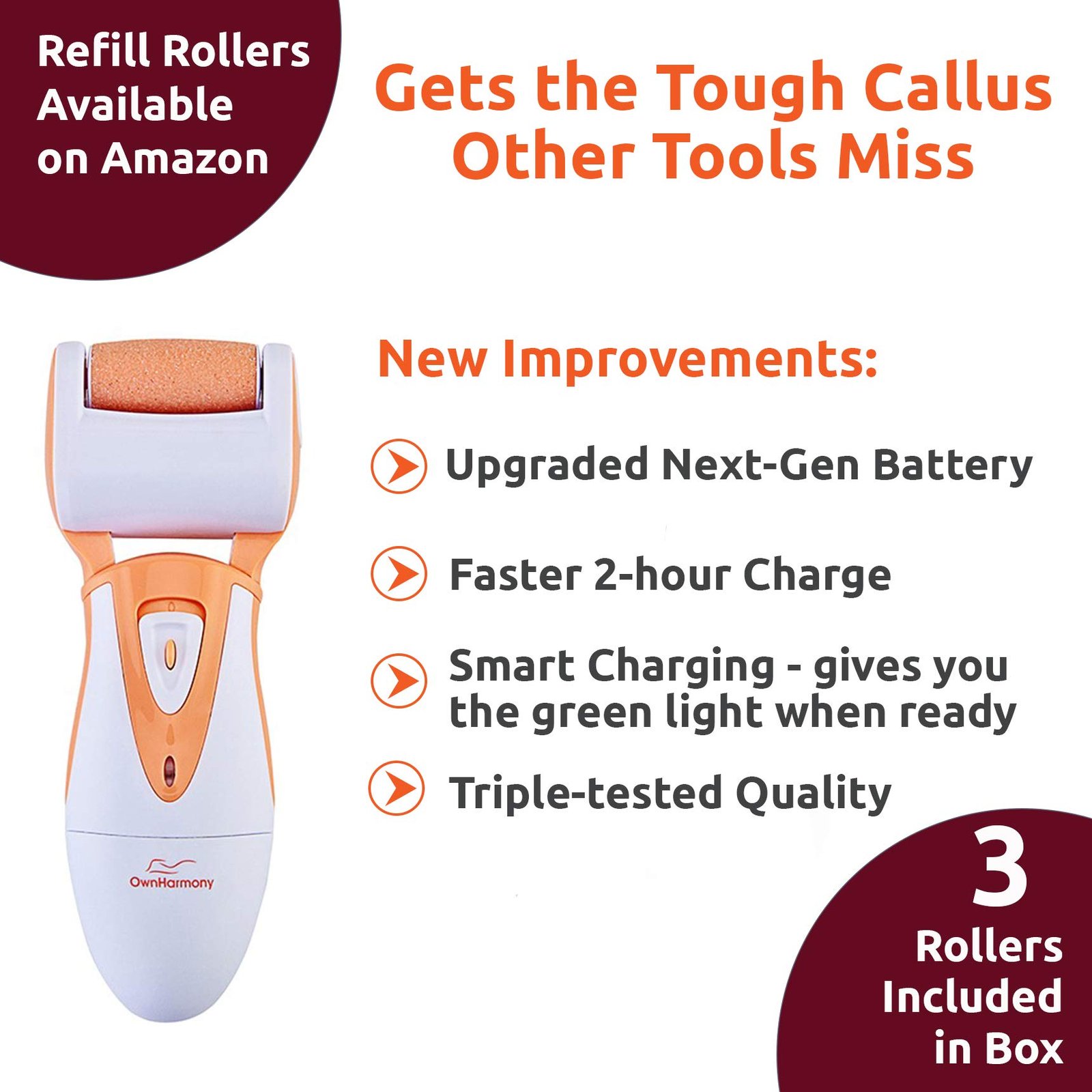 71f8KyRxggL.jpg Professional Electric Foot Callus Remover - Image 7