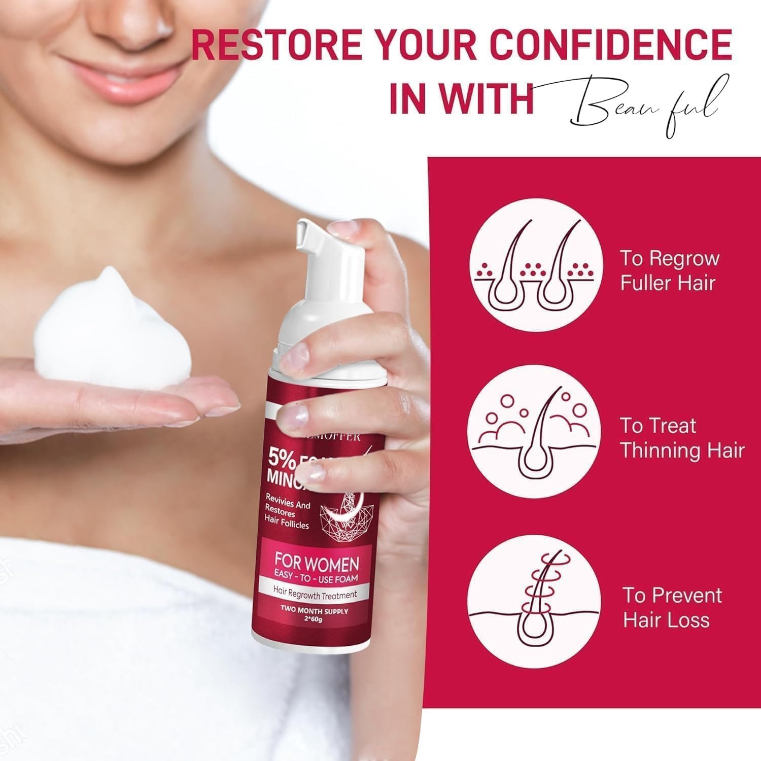 71gmBn6devL.jpg Yzmoffer Minoxidil Foam Women - Image 3