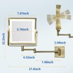 Ruacq Makeup Mirror with Lights - Image 7