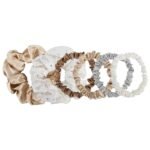 Silkie Mulberry Silk Scrunchies Set - Image 3