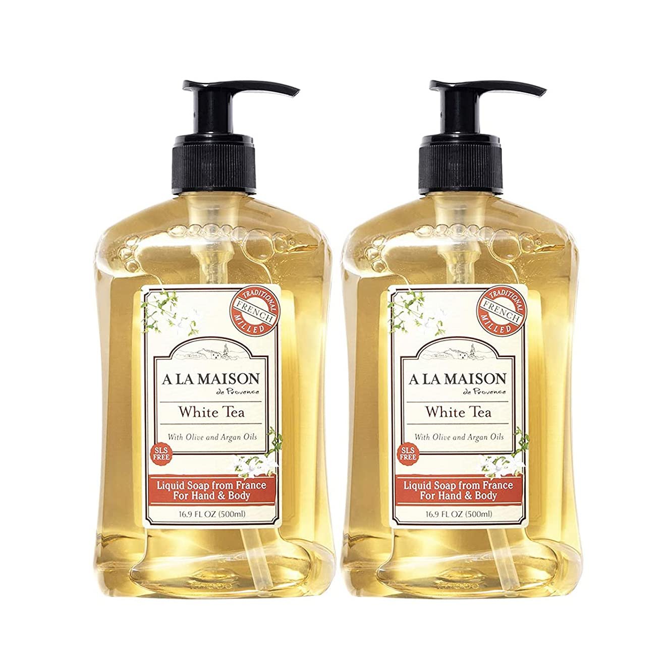 71kPzwT4jRS.jpg A La Maison White Tea Liquid Soap - Image 1
