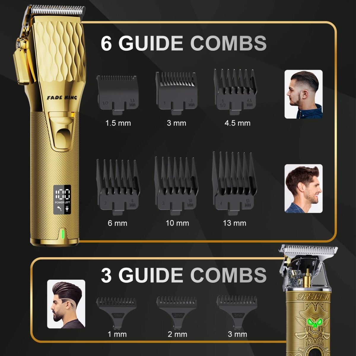 Fadeking Professional Hair Clippers - Image 6