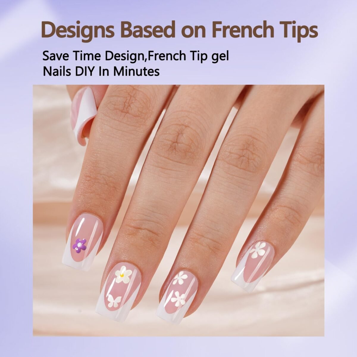 Misssix Gel French Tip Nails - Image 5