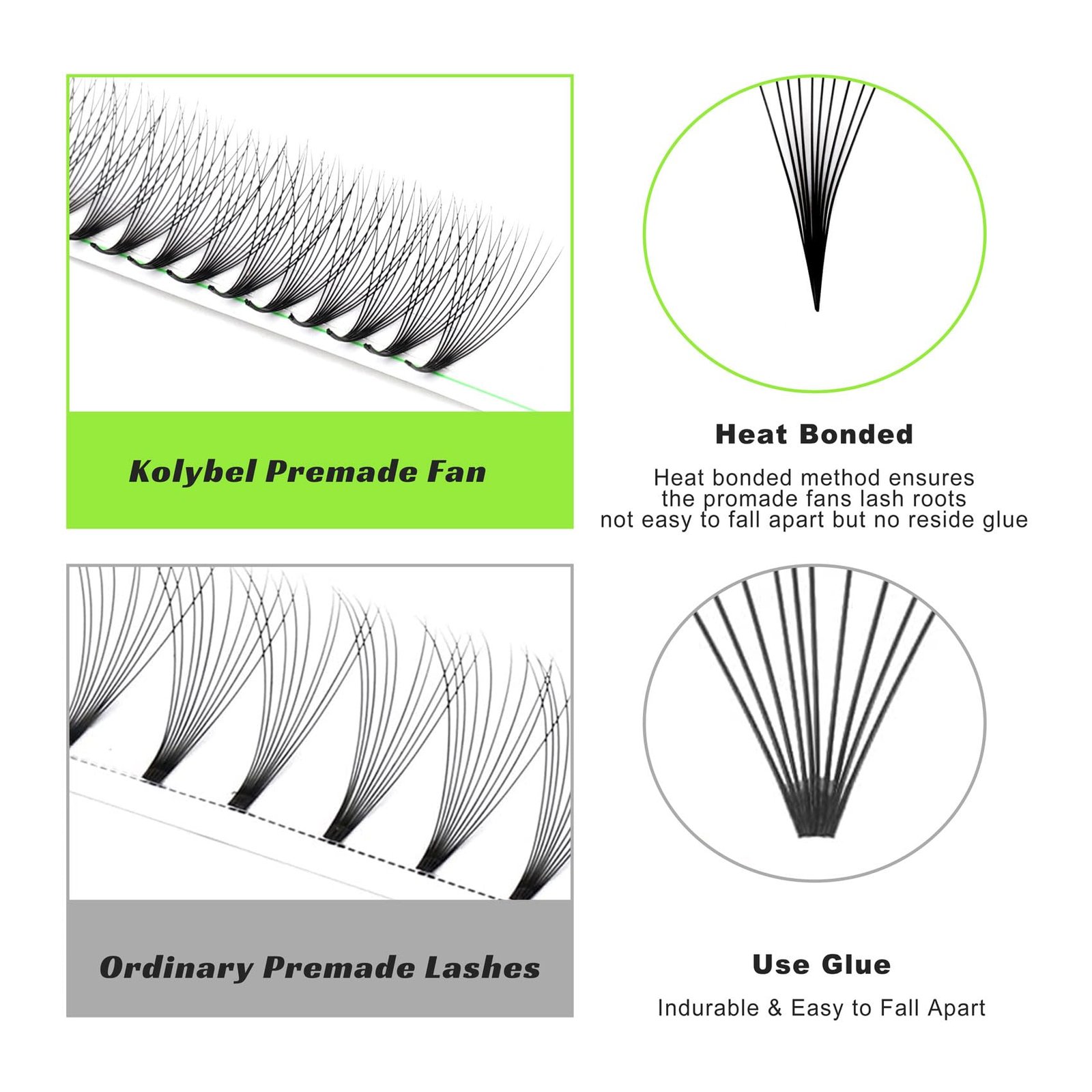 71mW7w1DKTL.jpg 1000 Count 8D Premade Lash Fans - Image 4