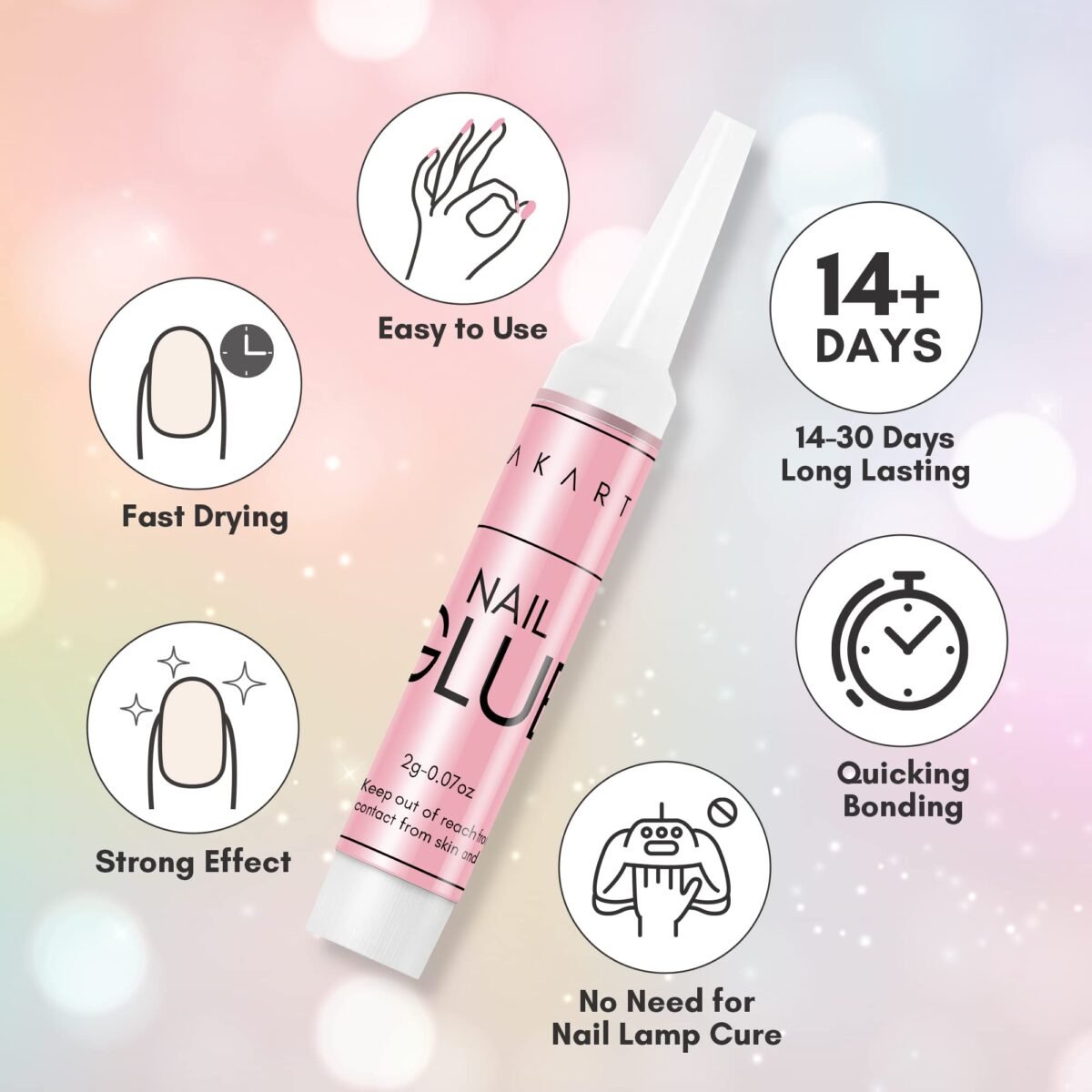 Makartt Nail Glue Professional Adhesive - Image 3