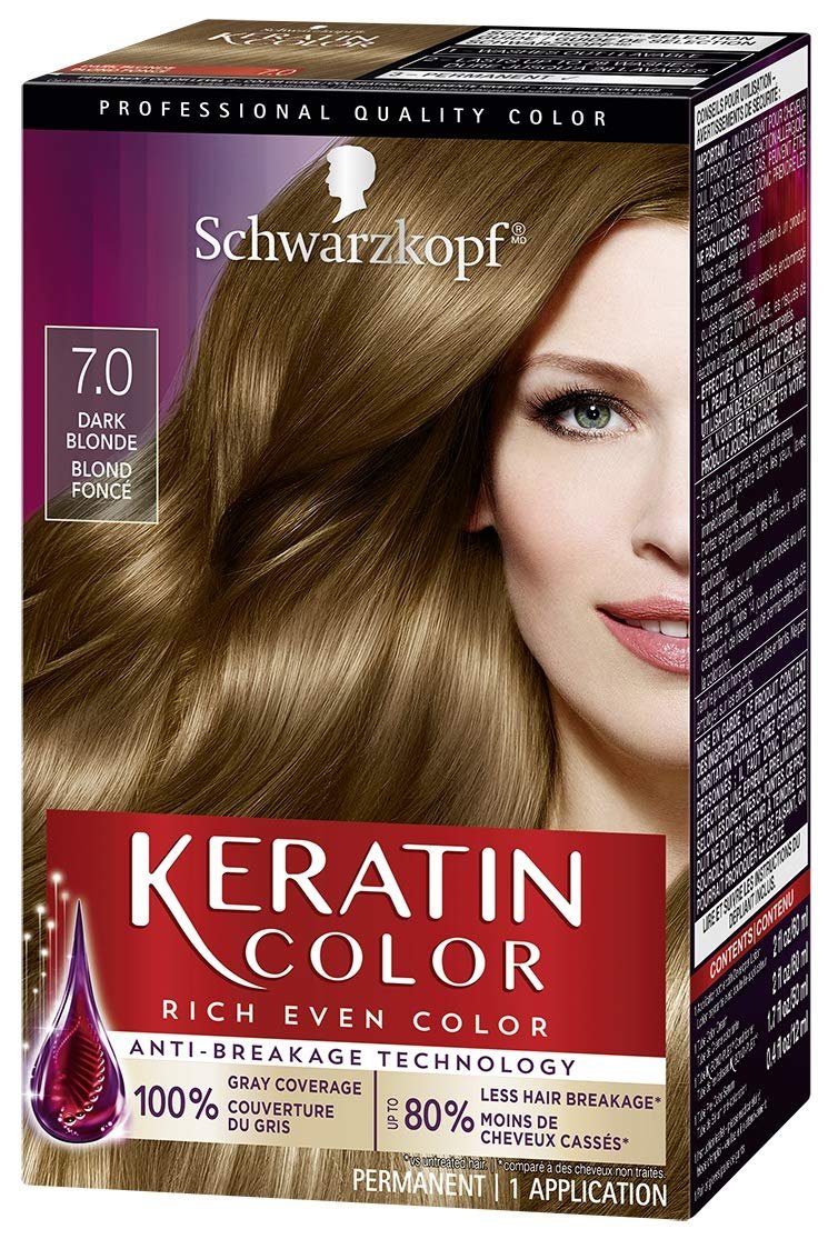 71oAnVJRcHL.jpg Schwarzkopf Keratin Color Dark Blonde - Image 1