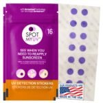 SpotMyUV Sunscreen UV Detection Stickers