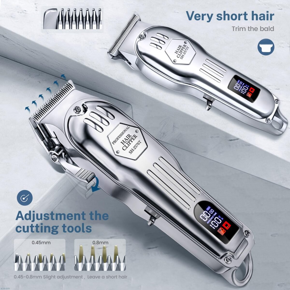 KIKIDO Cordless Hair Clippers - Image 3