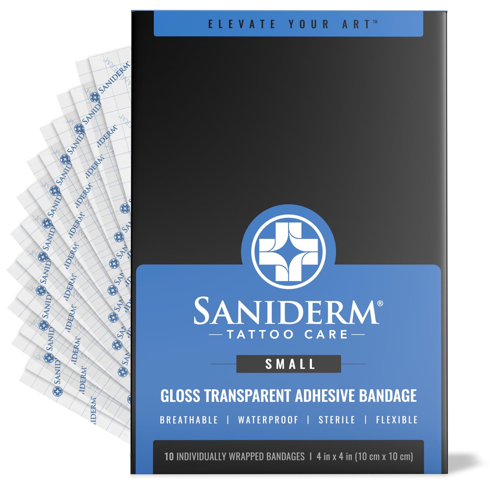 71q6dLQurLL.jpg Saniderm Tattoo Aftercare Bandage - Image 1