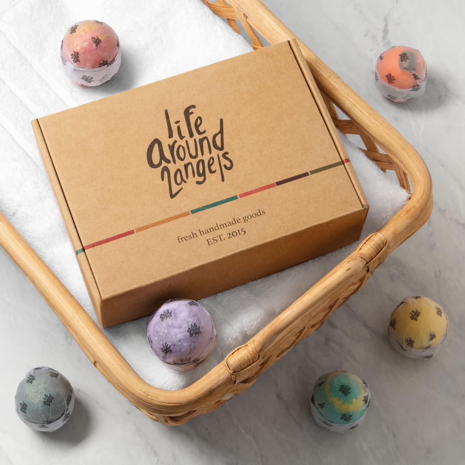 71qBtJOq5HL.jpg LifeAround2Angels Bath Bombs Set - Image 5