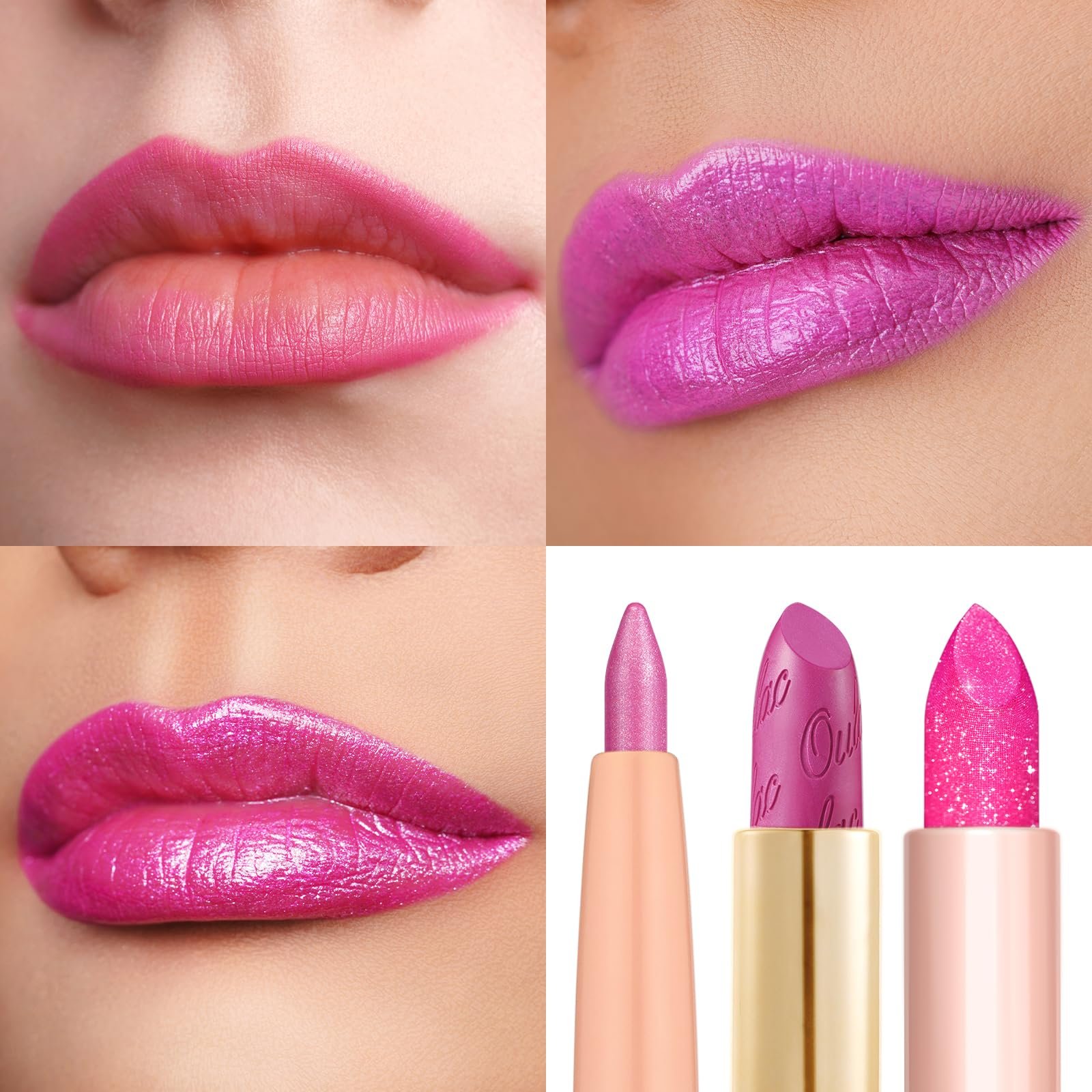 71ucfV9E11L.jpg Oulac Lipstick Set - Image 2