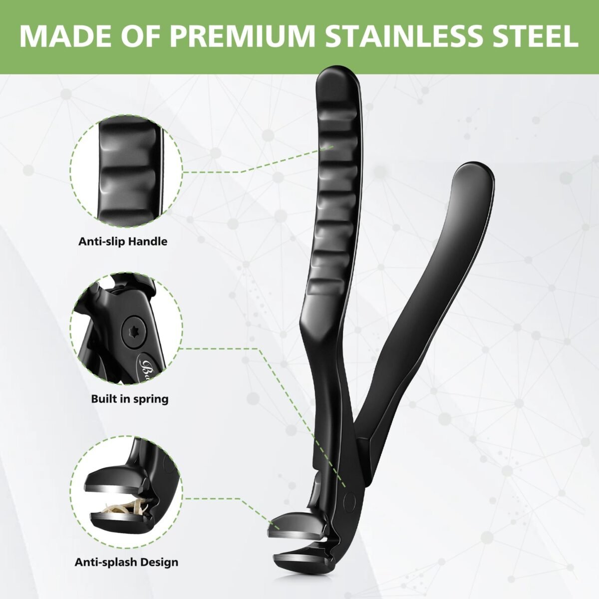 Baluca Ergonomic Nail Clipper - Image 5