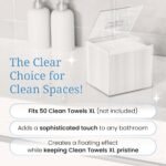 Transparent Acrylic Towel Container - Image 2