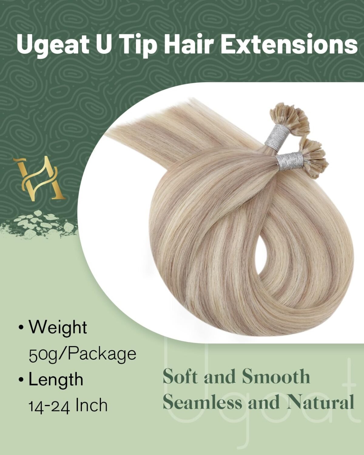 Ugeat Utips Human Hair Extensions - Image 3
