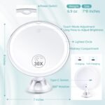30X Magnifying Makeup Mirror - Image 6