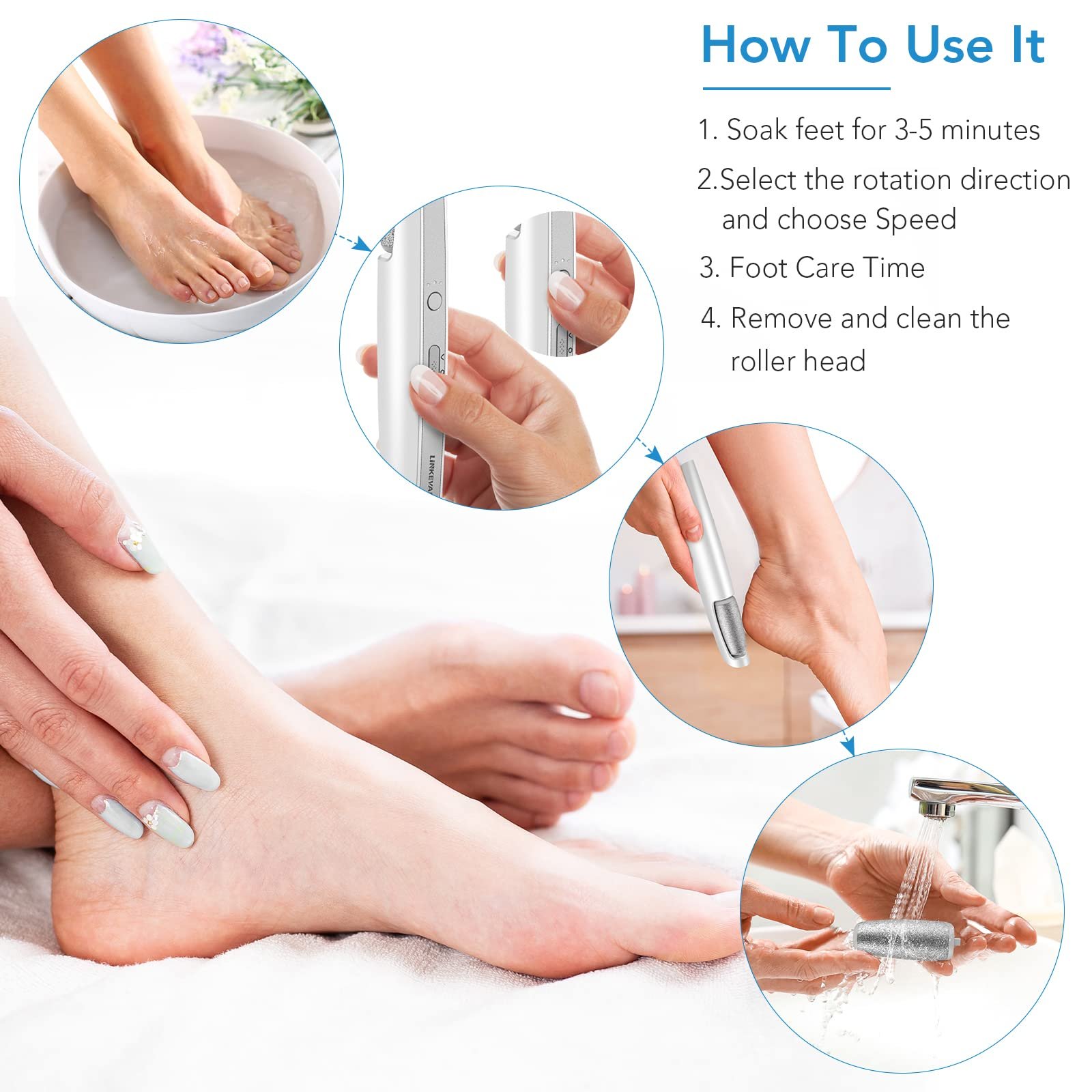 71xJVeTEbML.jpg Professional Electric Callus Remover - Image 6