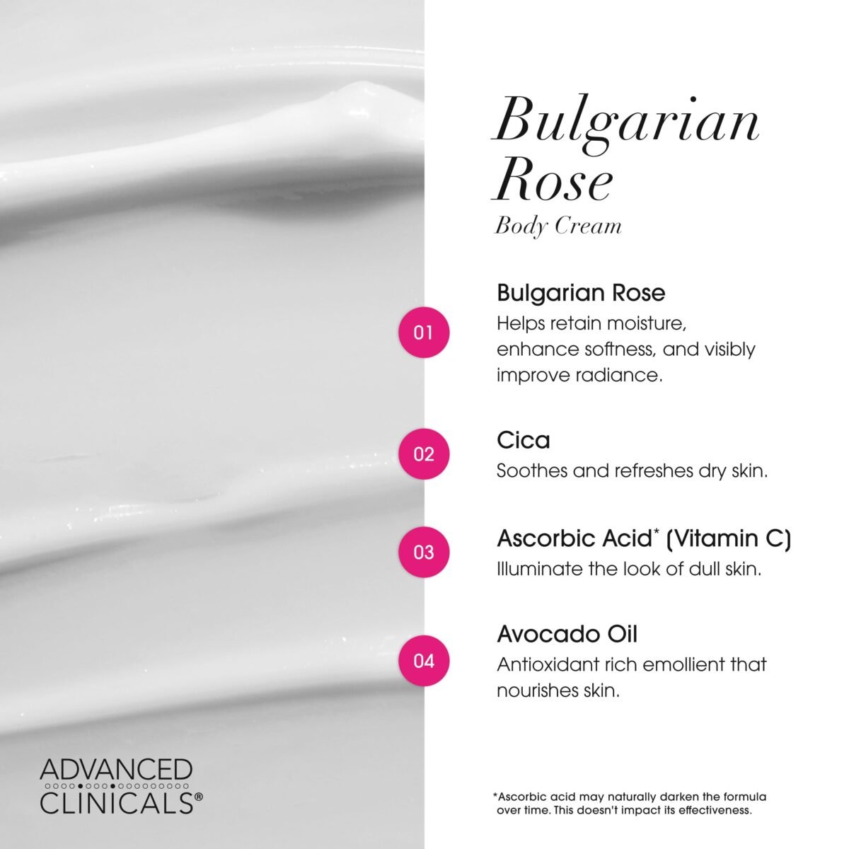 Rose Vitamin C Body Lotion - Image 4