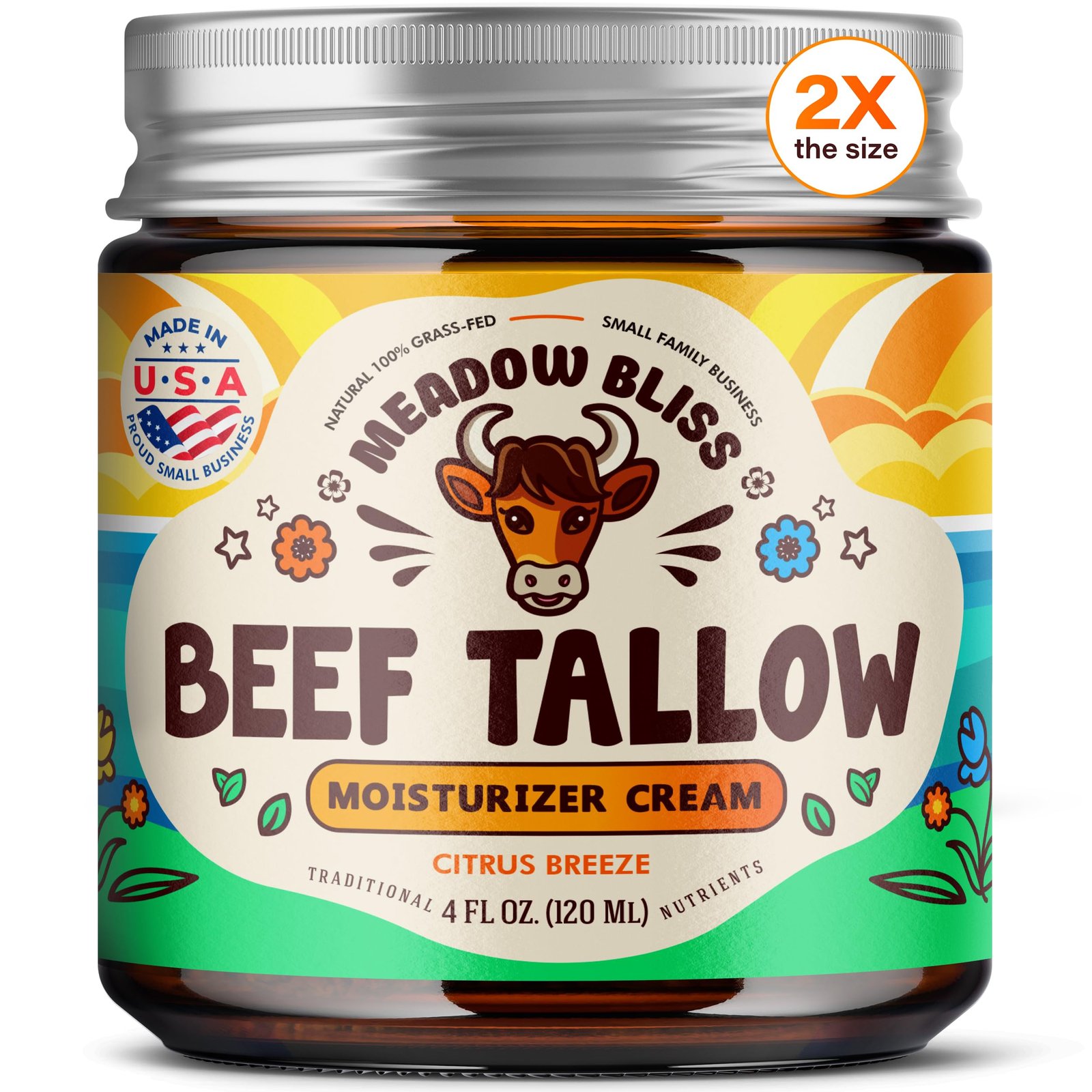 Version 1.0.0 Meadow Bliss Beef Tallow Moisturizer - Image 1