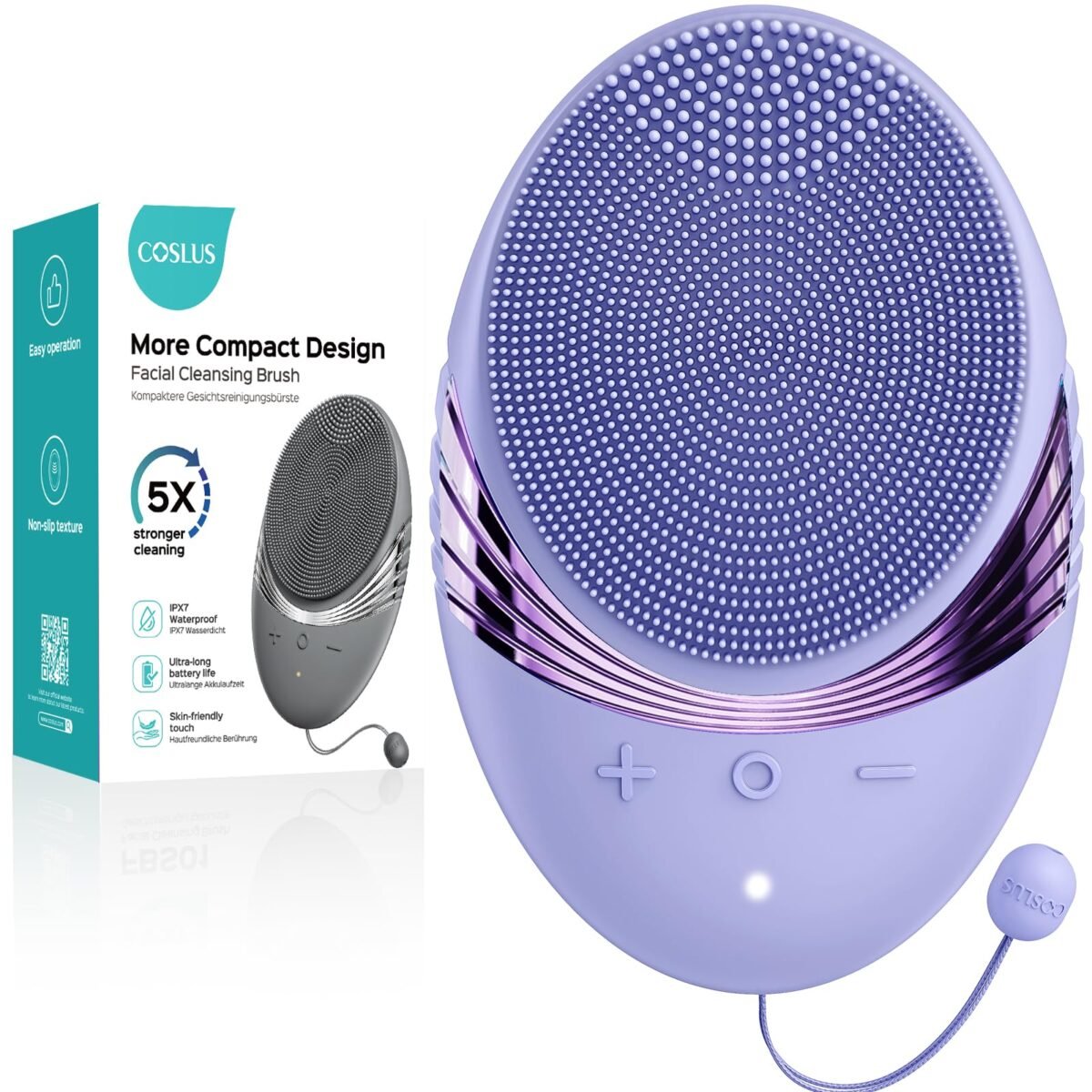 COSLUS Silicone Face Scrubber - Image 1