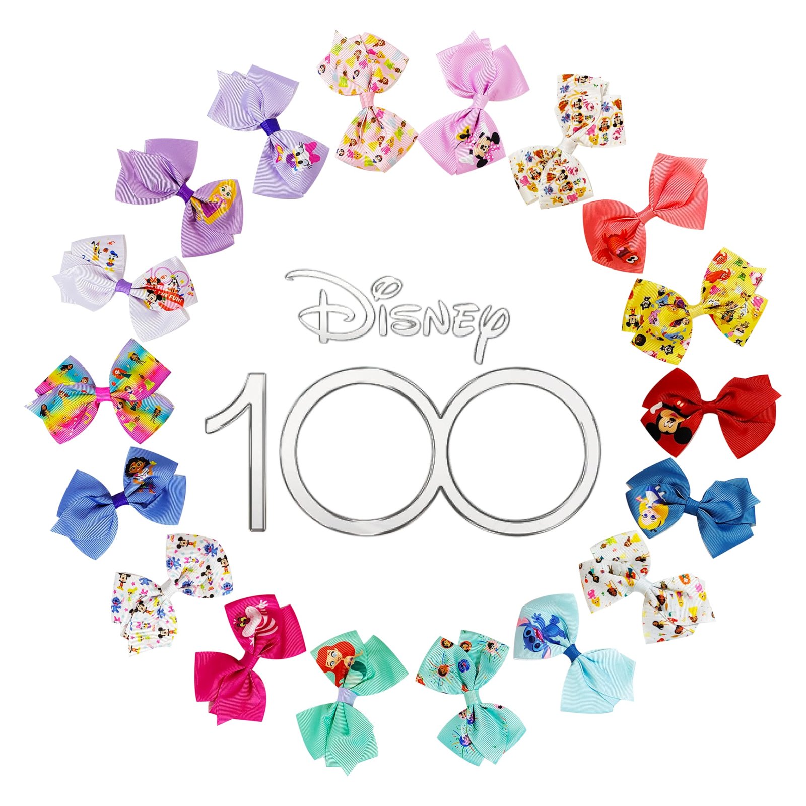812Cv1cvdhL.jpg Disney 100th Anniversary Hair Accessories - Image 1