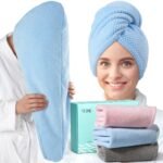 YFONG Large Hair Towel Pack