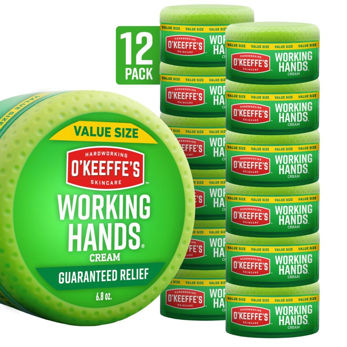 O'Keeffe's Hand Cream - 6.8 oz Jar - Image 1