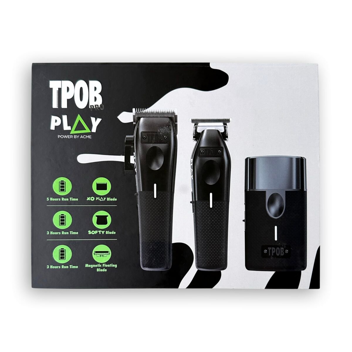 TPOB Professional Hair Clippers Bundle - Image 2