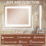 FENNIO Lighted Makeup Mirror - Image 4