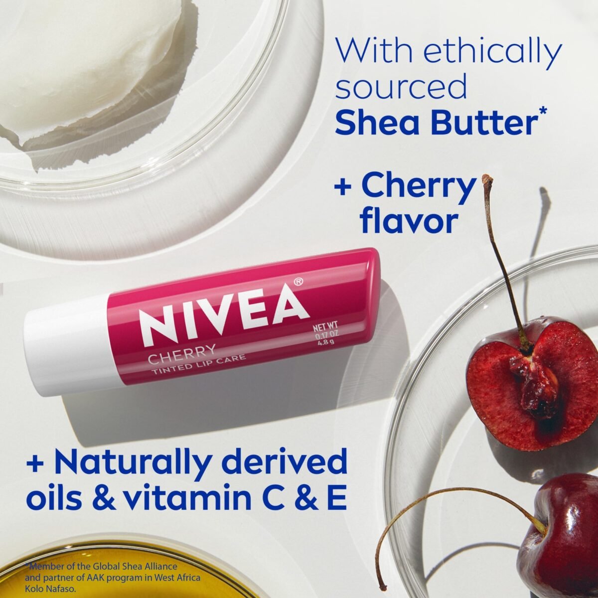 NIVEA Cherry Lip Balm - Image 7