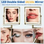 Ruacq Makeup Mirror with Lights - Image 5