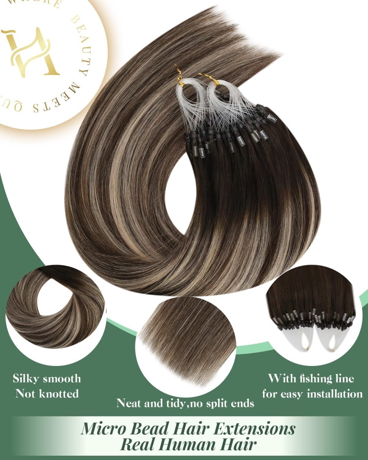 Micro Loop Hair Extensions - Image 2