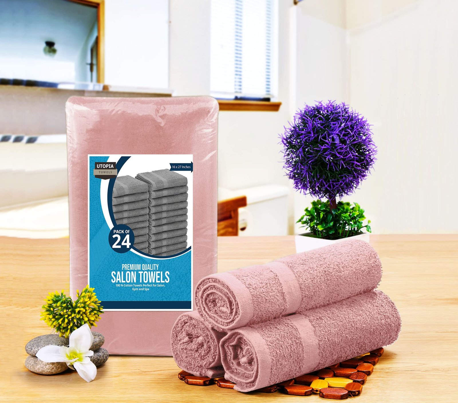 81NFXC0mStL.jpg Utopia Towels 24 Pack - Image 2