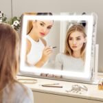 HNV Large Lighted Makeup Mirror - Image 7