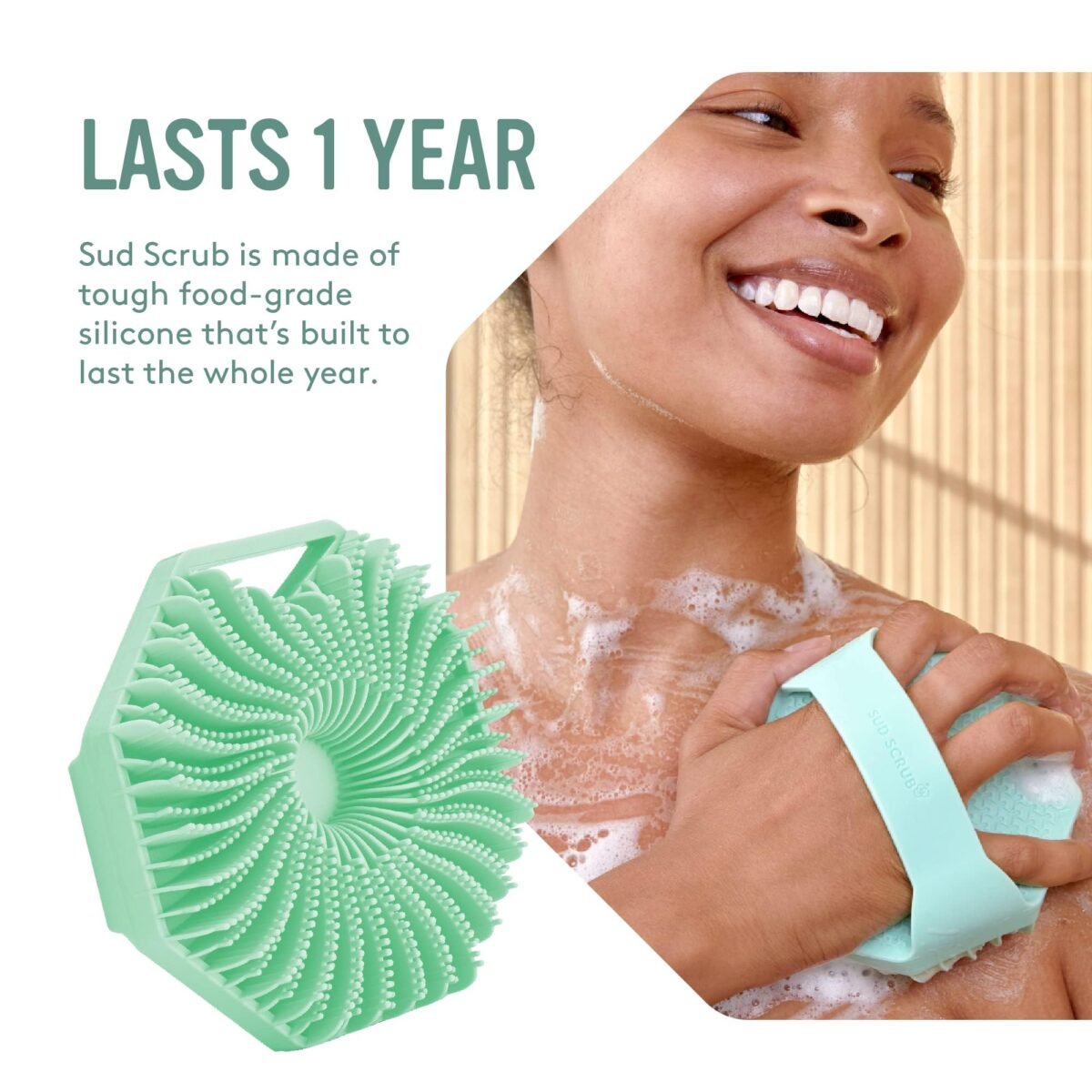 Sud Scrub Silicone Body Scrubber - Image 5