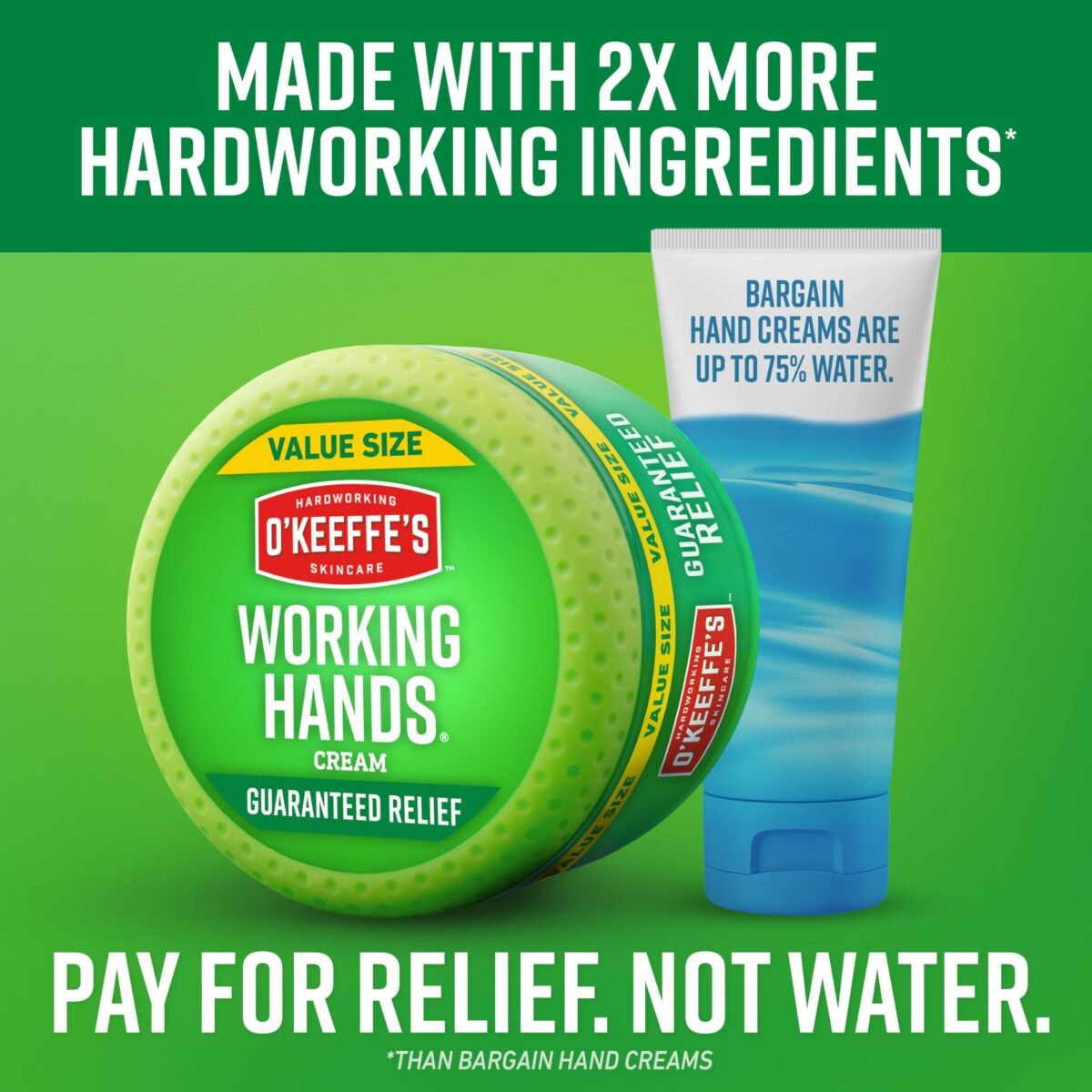 O'Keeffe's Hand Cream - 6.8 oz Jar - Image 3