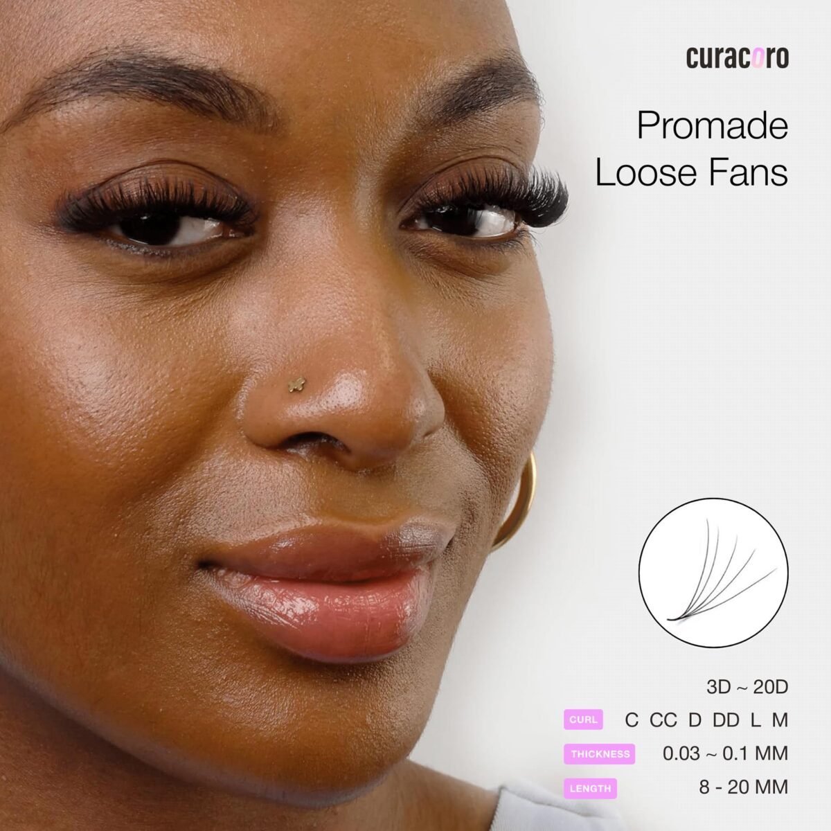 Curacoro Promade Lash Fans - Image 7