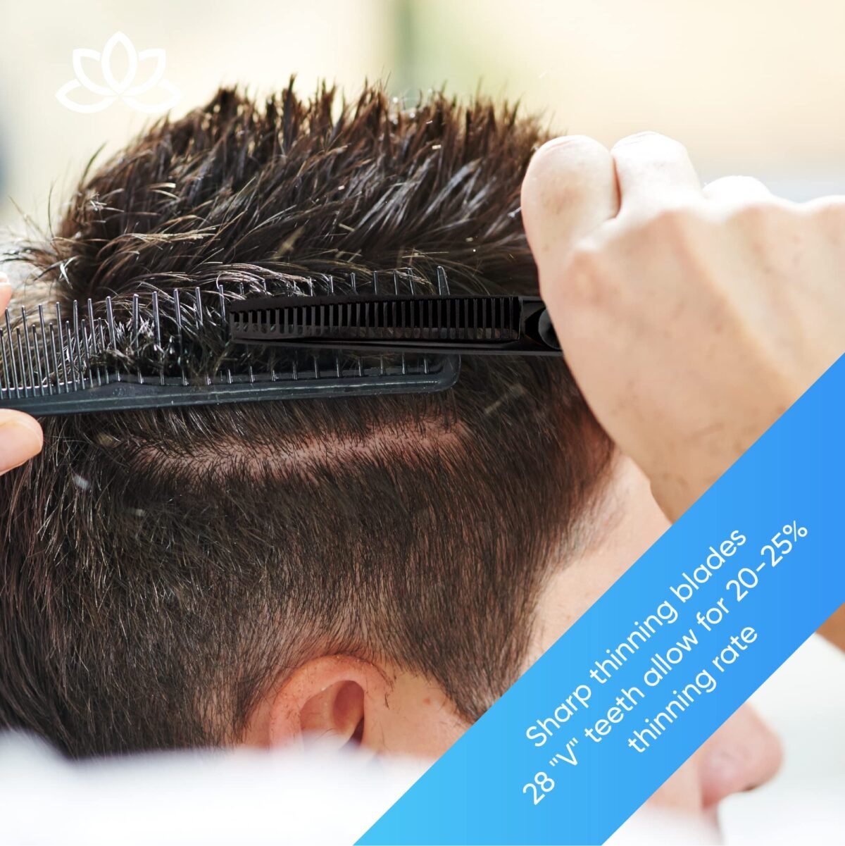 Equinox Professional Barber Scissors Set - Image 5
