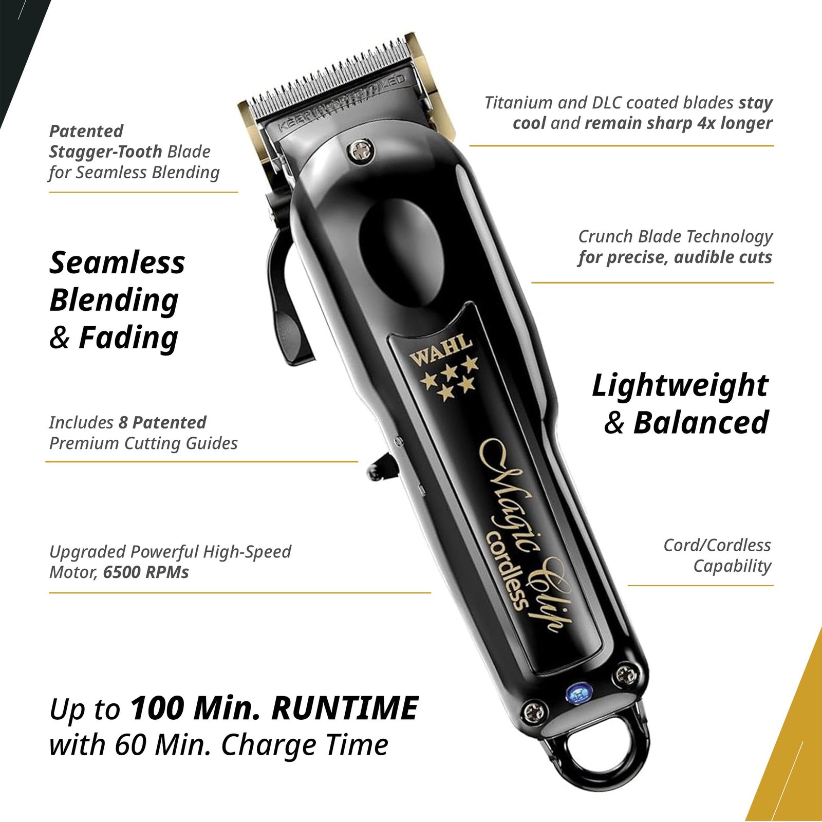 81UNhF3ZPPL.jpg Wahl 5 Star Magic Clipper - Image 2